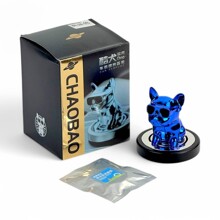 Ароматизатор на панель Собака Graff-07, цвет в ассортименте