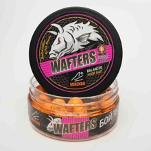 Бойлы насадочные WAFTERS PRO ORANGE PLUM (оранжевая слива) 12 мм нейтральной плавучести