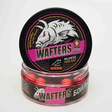 Бойлы насадочные WAFTERS STRAWBERRY (клубника) (Pro) 14мм