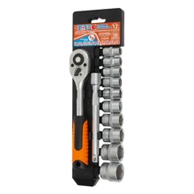 Набор головок с трещеткой 12 предметов набор: 1/4 с трещеткой и удлинителем 100мм