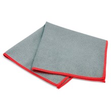 Салфетка 40*40 см из микрофибры для салона 380г, цвет серый