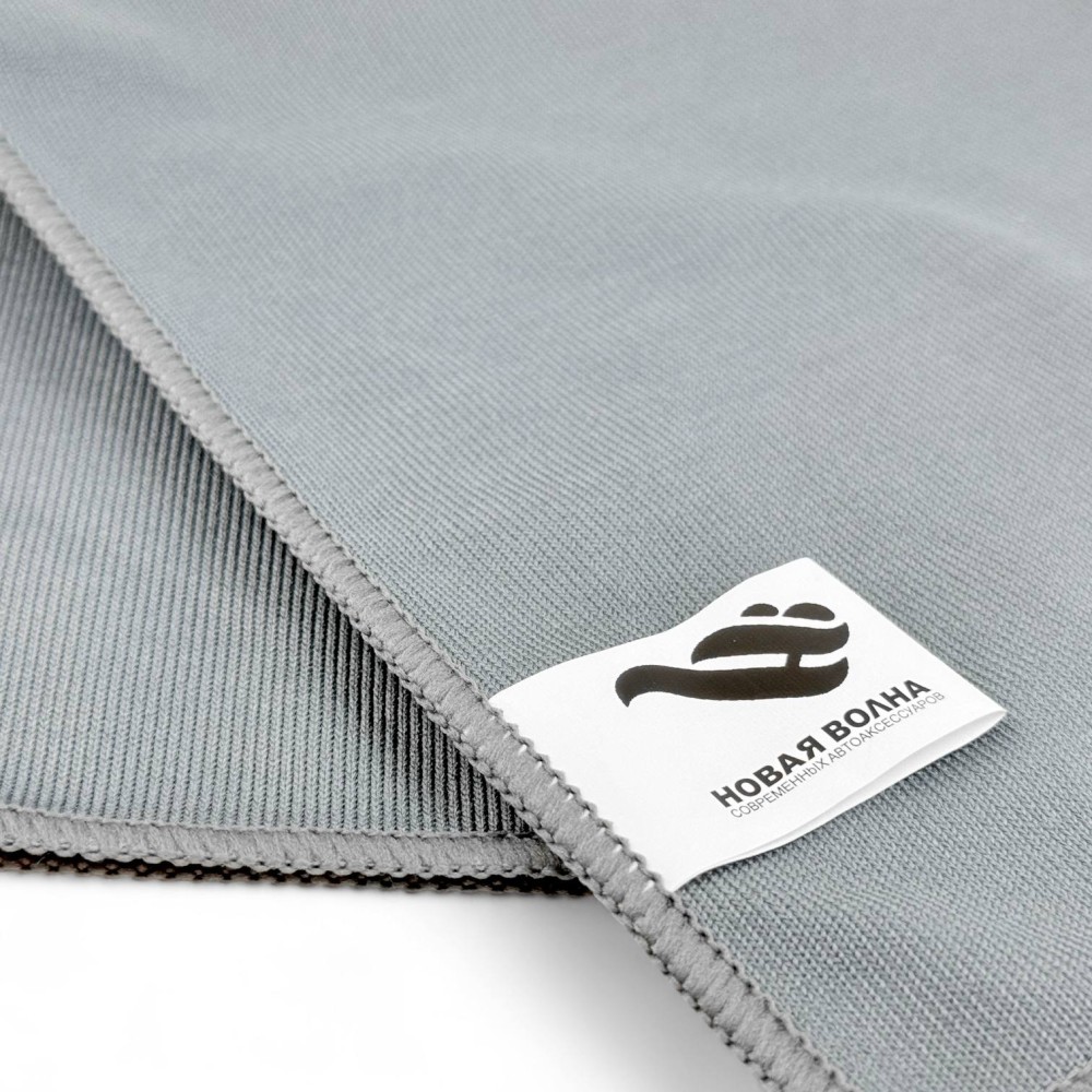 Салфетка 40*40см из микрофибры для стекол 280г, цвет серый Салфетка 40*40см из микрофибры для стекол 280г, цвет серый