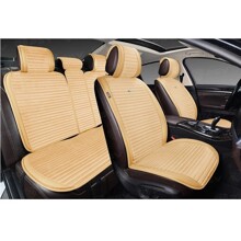 Комплект накидок на весь салон BLISS PLUS цвет бежевый, строчка бежевая, кант бежевый