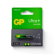 Батарейка Alkaline LR03 - 4 BL G-TECH Ultra+