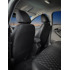 Комплект чехлов на весь салон для Chevrolet Lacetti 2004-2013г., Экокожа, ромб, цвет чёрный/чёрный/чёрный Комплект чехлов на весь салон для Chevrolet Lacetti 2004-2013г., Экокожа, ромб, цвет чёрный/чёрный/чёрный