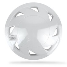 Колпак декоративный 14 рутен белый глянец 2 шт.