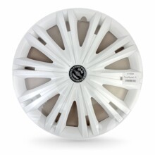 Колпак декоративный 15 гига белый глянец 2 шт.