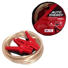 Провода пусковые 1000 а - 4 м Auto Energy с силиконовой изоляцией, в сумке