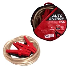 Провода пусковые 700 а - 4 м, Auto Energy, силикон, в сумке