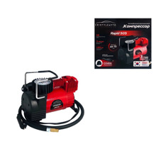 Компрессор 35 л/мин Rapid са-505, 180вт, 3 метра длина кабеля, однопоршневой/8