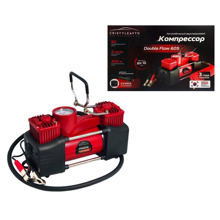Компрессор 60 л/мин Double Flow са-605, 300вт, двухпоршневой, 3 метра длина кабеля