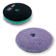 Полировальный круг из шерстяного меха, диаметр 130 мм, на подложке 5мм, длинна шерсти 10 мм