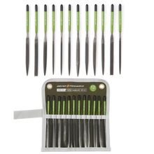 Набор надфилей, диаметр 4 мм, длина 160, 12 шт.мм