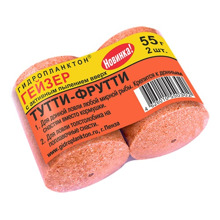 Технопланктон Гидропланктон гейзер с кислородом тутти-фрутти, 55г*2шт