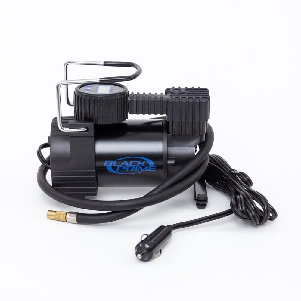 Компрессор 35 л/мин BP004 однопоршневой с инструментами и цифровым дисплеем, автостоп в кейсе Компрессор 35 л/мин BP004 однопоршневой с инструментами и цифровым дисплеем, автостоп в кейсе