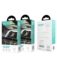 Телефонный держатель в дефлектор магнитный, цвет черный