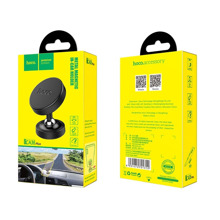 Телефонный держатель на клейкой ленте, магнитный, цвет черный