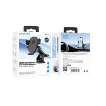 Телефонный держатель на панель, раздвижной, цвет черный