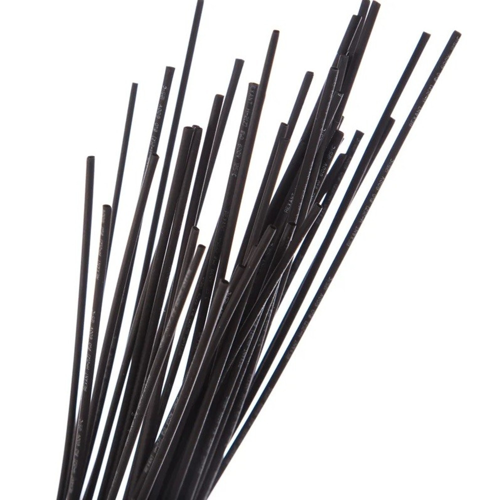 Набор термоусадочных трубок 50 шт * 1 м, 1,0/0,5 мм, цвет черный Набор термоусадочных трубок 50 шт * 1 м, 1,0/0,5 мм, цвет черный