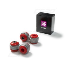 Стойка стабилизатора усиленная алюминевая для ваз-2108-099, 2113-15 полиуретан красный (к-т. 2 шт.)