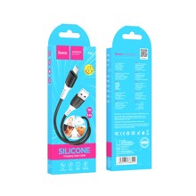 Телефонный кабель для Micro USB/Android, 1 м, 2,4 а, цвет черный