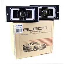 Противотуманная фара 2110 LADA ваз светодиодная ближний/дальний 1 линза, 6000k, csp3570, ходовые огни, с регулировкой