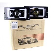 Противотуманная фара 2110-2115 LADA ваз светодиодная, 6000к, csp3570, ходовые огни, 1 линза, с регулировкой