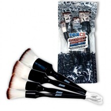 Набор кистей для детейлинга, косметическая щетина 16, 22, 27, 35мм ULTASOFT COSMETIC BRUSH SET DBRCS