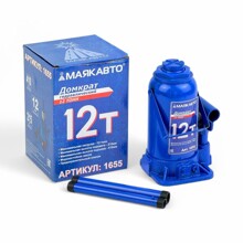 Домкрат гидравлический бутылочный 12 т, 215-410 мм