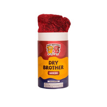 Салфетка 60*50 см из микрофибры для сушки BROTHER MAROON
