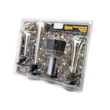 Сигнал звуковой возд. 3-х рожковый хром, ST1015C