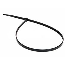 Хомут стяжка нейлон 8*350 мм, м5 цвет черный (100 шт пакет)