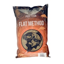 Прикормка FLAT METHOD,двойной бисквит 1 кг DOUBLE BISQUIT/10