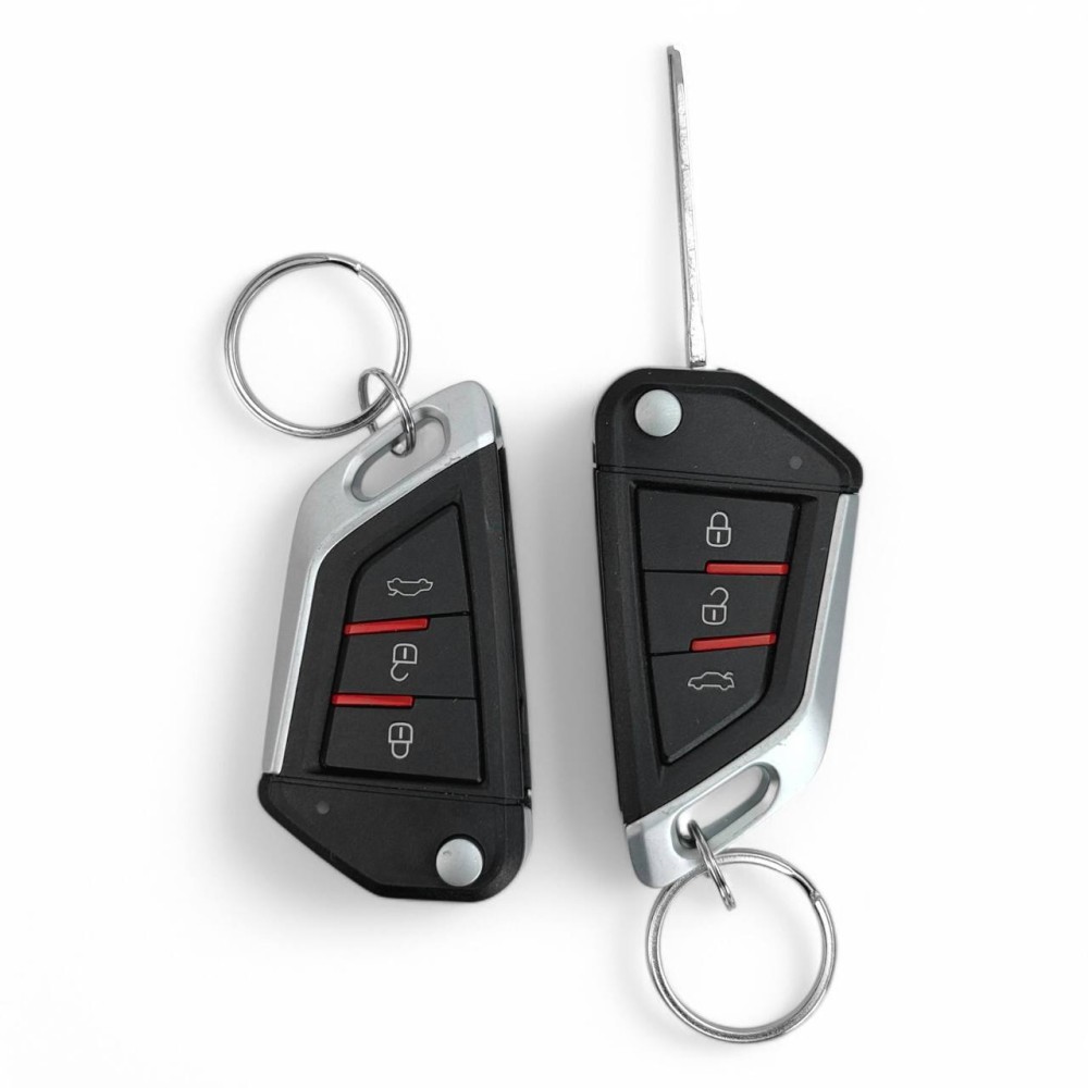 Центральный замок с брелоками 2шт с приводами двери Центральный замок с брелоками 2шт с приводами двери