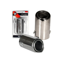 Насадка глушителя д-60 мм, нержавеющая сталь, в блистере (1шт)