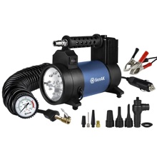 Компрессор 37 л/мин X-серия с фонарем 12V