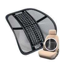 Накладка деревянная на спинку сиденья массажная, цвет серый с патиной (1шт)