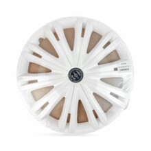 Колпак декоративный 16 гига белый глянец 2 шт.