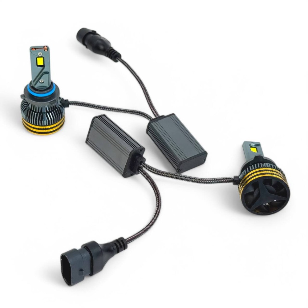 Светодиодные лампы HB4 9-32V LED Yellow 150W 6000K 15000Lm (комплект 2шт) Светодиодные лампы HB4 9-32V LED Yellow 150W 6000K 15000Lm (комплект 2шт)