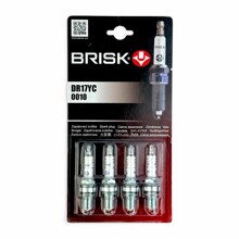 Свечи зажигания DR17YC змз 405, 406, 409 газ. BRISK