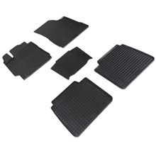 Комплект резиновых ковриков высокий борт на Toyota Camry XV80