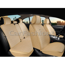 Комплект накидок на весь салон MONACO FULL PLUS материал Велюр+ЭкоКожа, цвет бежевый/бежевый/бежевый/бежевый