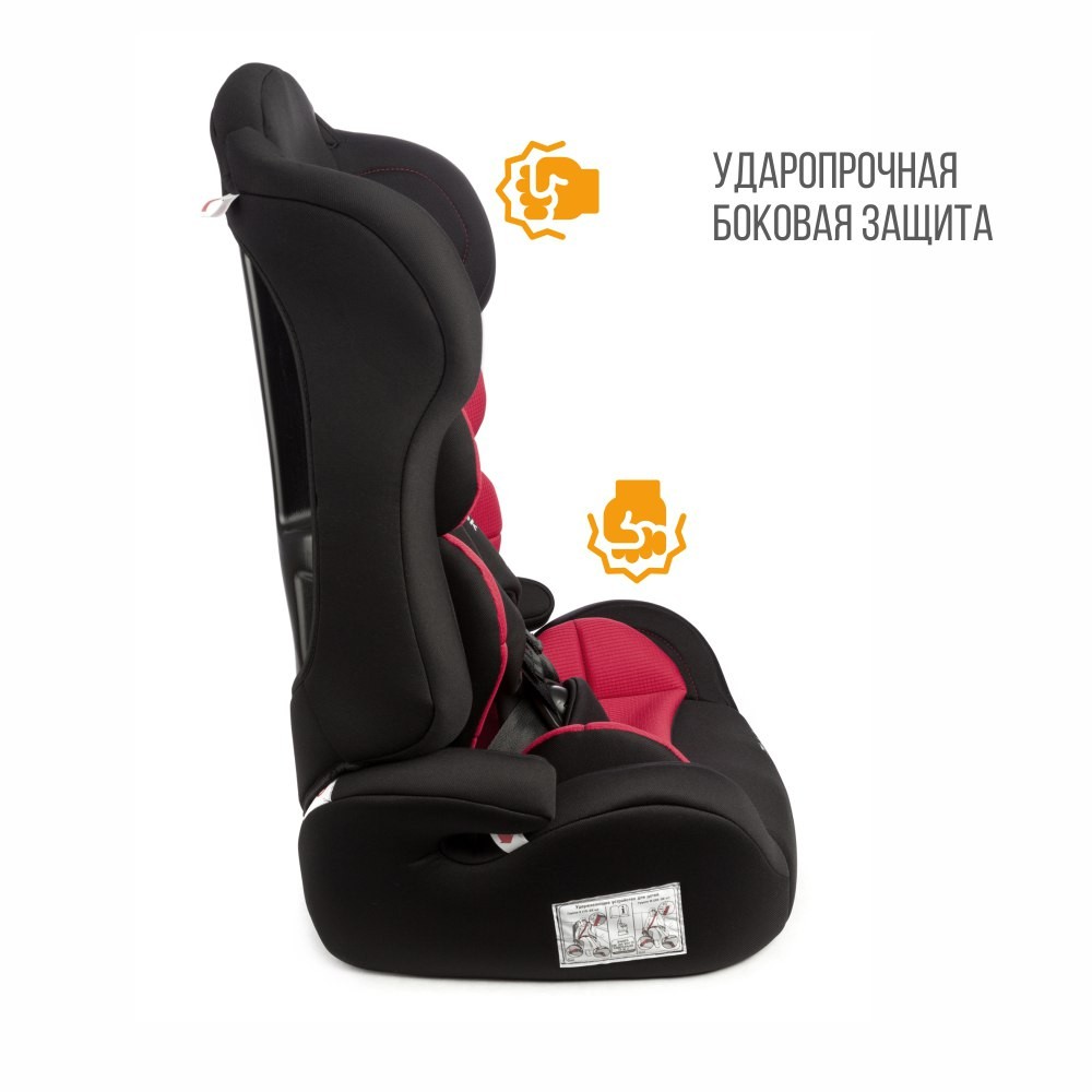 Автокресло Iux Atlantic ZL513 (9-36 кг, 1-12 лет), 3 в 1, цвет гламур красный Автокресло Iux Atlantic ZL513 (9-36 кг, 1-12 лет), 3 в 1, цвет гламур красный