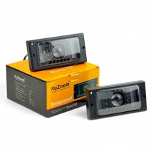 Противотуманная фара LED 2110-2114 линза с дхо с регулировкой /RU44701