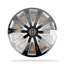 Колпак декоративный 13 гига super black черный 2 шт.