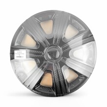 Колпак декоративный 15 DTM Черный глянец 2 шт.