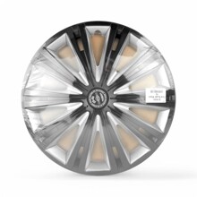 Колпак декоративный 16 гига super black черный 2 шт.