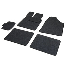 Комплект ковриков на ваз 2190, цвет графит