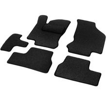 Комплект текстильных ковриков на ваз лада веста, цвет графит