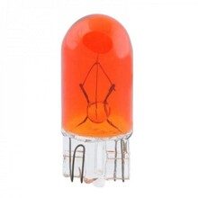 Лампа 12V WY5W W2.1x9.5D Желтая (1шт)